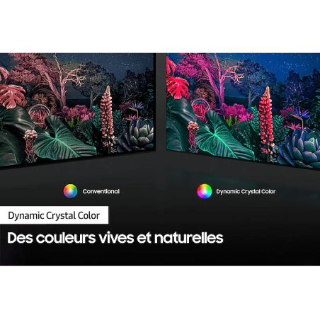 TV Samsung 50 pouces 4K Smart récepteur intégré UE50AU8075UXXC