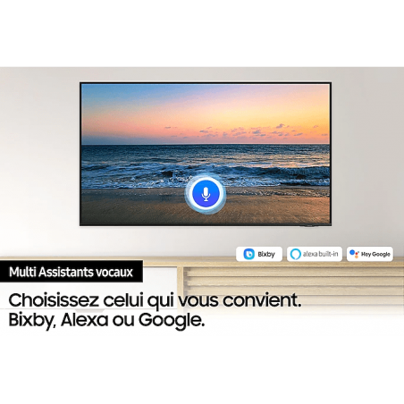 TV Samsung 50 pouces 4K Smart récepteur intégré UE50AU8075UXXC