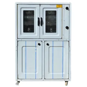 Four à gaz Tivoli 75 cm inox avec cache bouteille de gaz