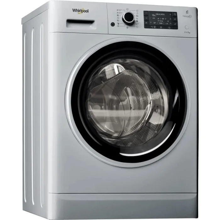 Machine à laver séchante Whirlpool 11/7KG 1600 t/min FWDD 117168 SBS E