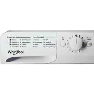 Machine à laver Whirlpool 8KG 1200 t/min WMTE 8123 S NA