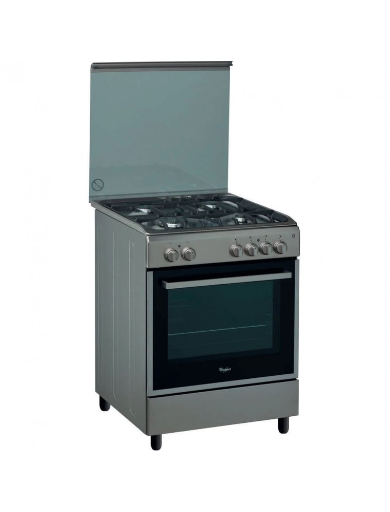 Cuisinière Whirlpool 60 cm 4 feux ACMT 6310 / IX2