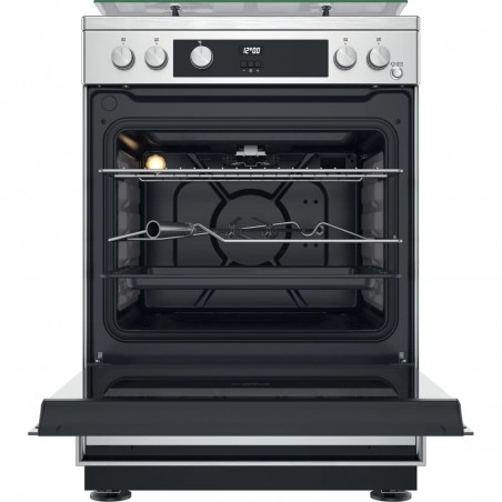 Cuisinière Whirlpool 60 cm 4 feux WS67G1CMX/MEA