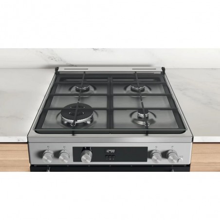 Cuisinière Whirlpool 60 cm 4 feux WS67G1CMX/MEA