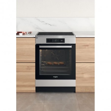 Cuisinière Whirlpool 60 cm 4 feux WS68IB8ACX/FR