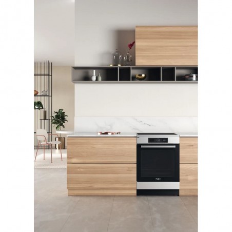 Cuisinière Whirlpool 60 cm 4 feux WS68IB8ACX/FR