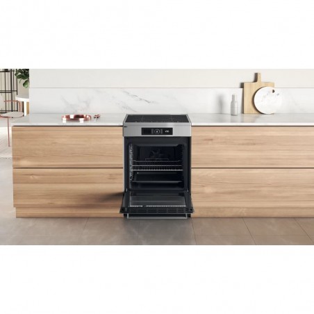 Cuisinière Whirlpool 60 cm 4 feux WS68IB8ACX/FR