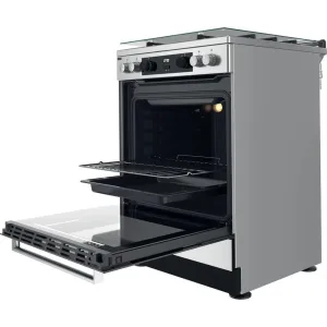 Cuisinière Whirlpool 60 cm 4 feux WS68G8CHX/E
