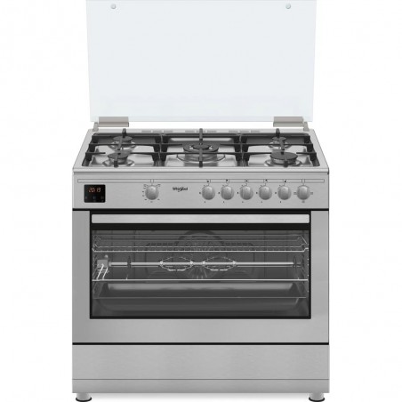 Cuisinière Whirlpool 90 cm 5 feux WM9GC6DCX/JM