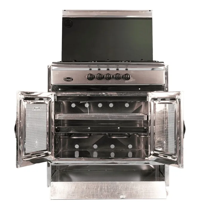 Cuisini re Tivoli 85 Cm 5 Feux Inox cuisini-re-tivoli-85-cm-5-feux-inox
