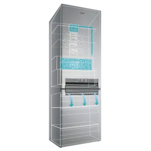 Réfrigérateur Whirlpool combiné No Frost 450 litres BTNF 5011 OX