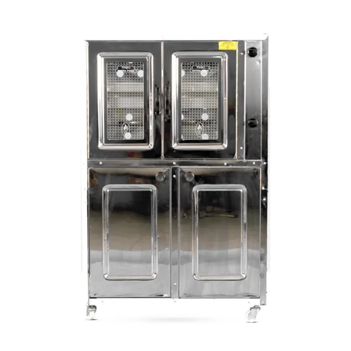 Four à gaz Tivoli 75 cm inox avec cache bouteille de gaz