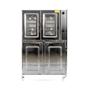 Four à gaz Tivoli 75 cm inox avec cache bouteille de gaz