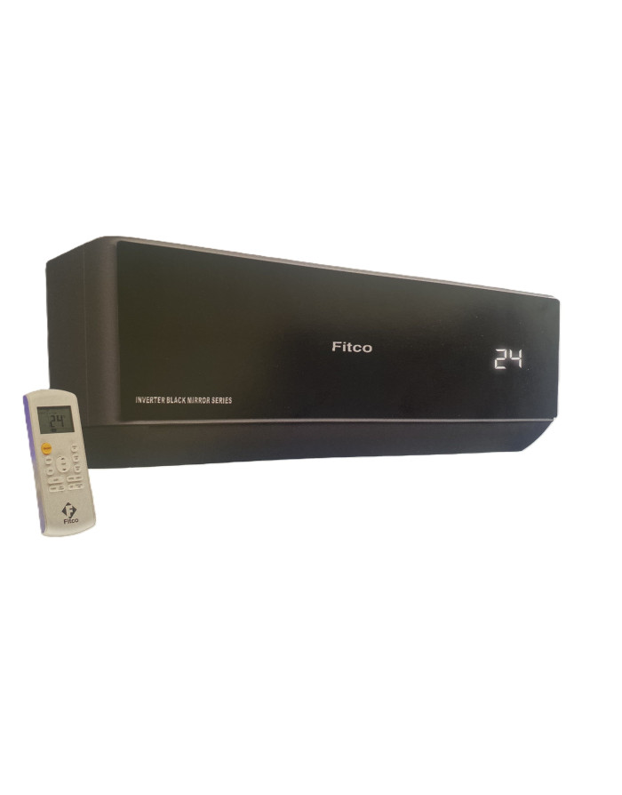 Climatiseur Fitco 18000 BTU Inverter Black Mirror Series FSW18T25PM