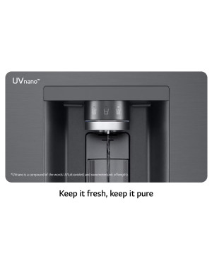 Réfrigérateur side by side LG No Frost 601 litres GR-X24FFCAB