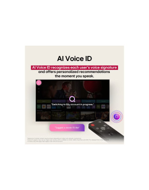 Smart TV LG 65 pouces 4K AI HDR10 webOS25 65UA73006LA (2025)