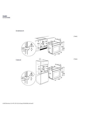 Four électrique encastrable Arthur martin AZB2H00BK