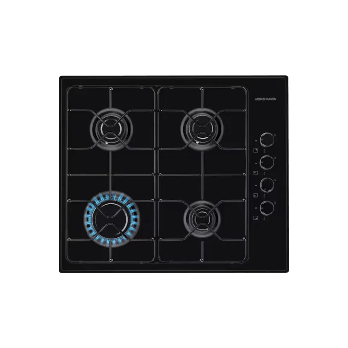 Table de cuisson à gaz Arthur martin 4 feux AGS6404K